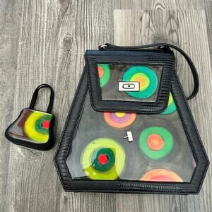 angela frascone backpack matching coin bag